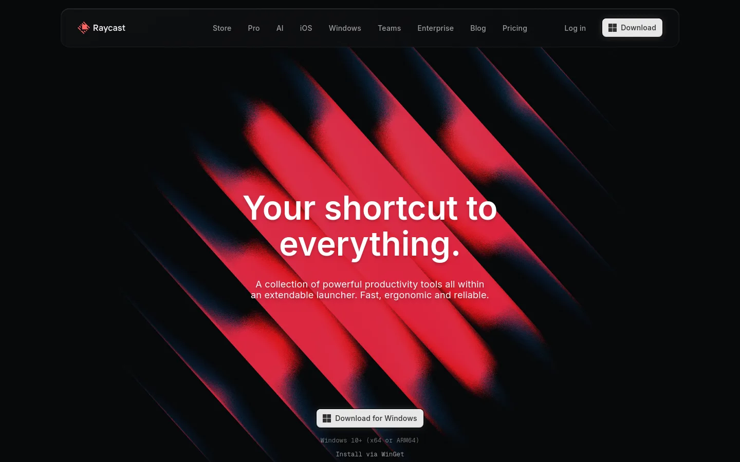 Raycast product screenshot