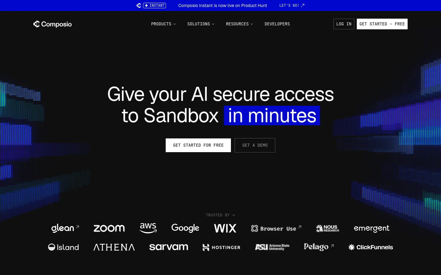 Composio product screenshot