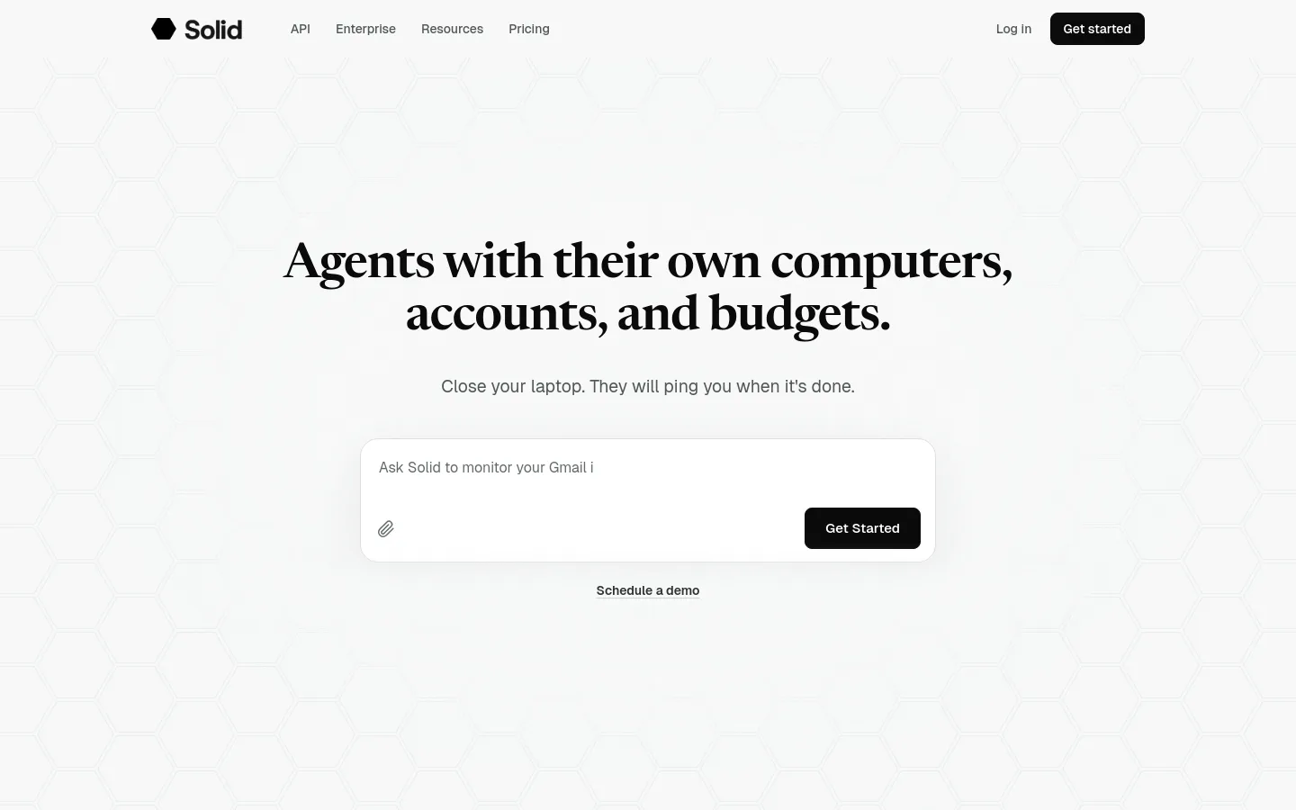 Solid product screenshot