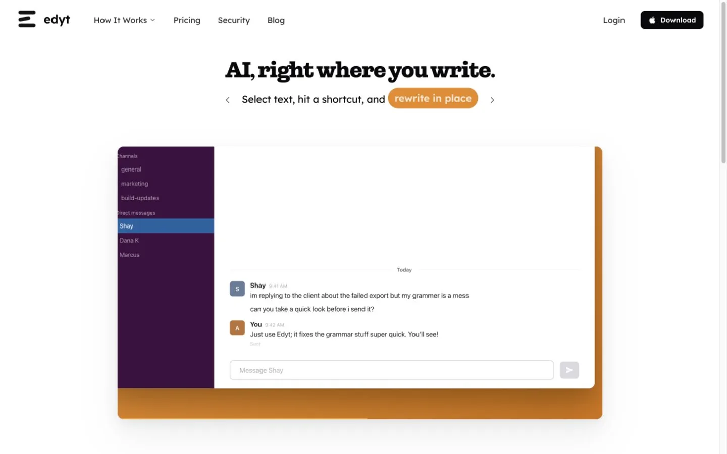 Edyt product screenshot