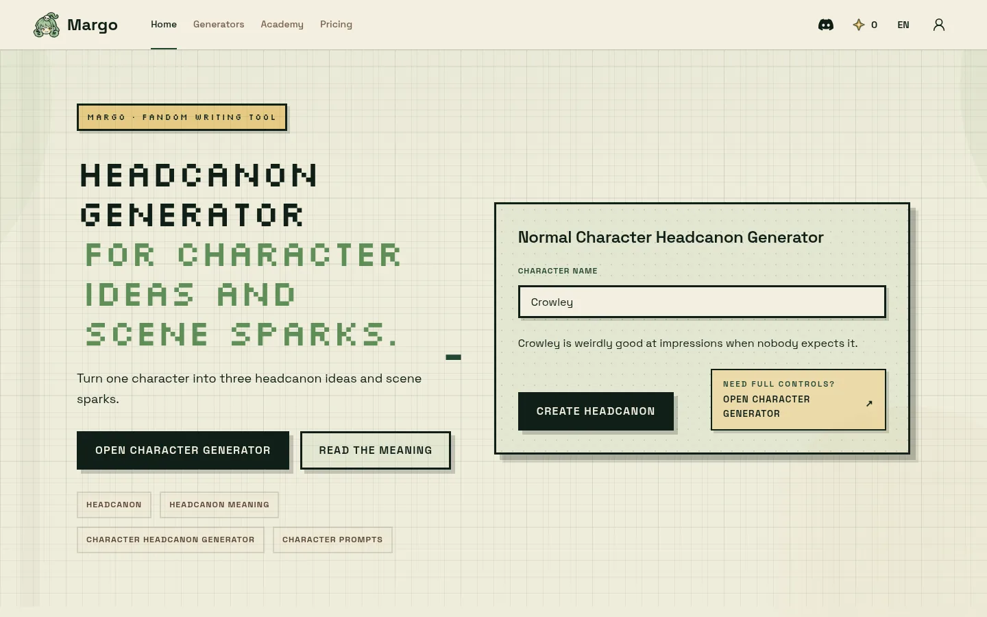 Margo product screenshot
