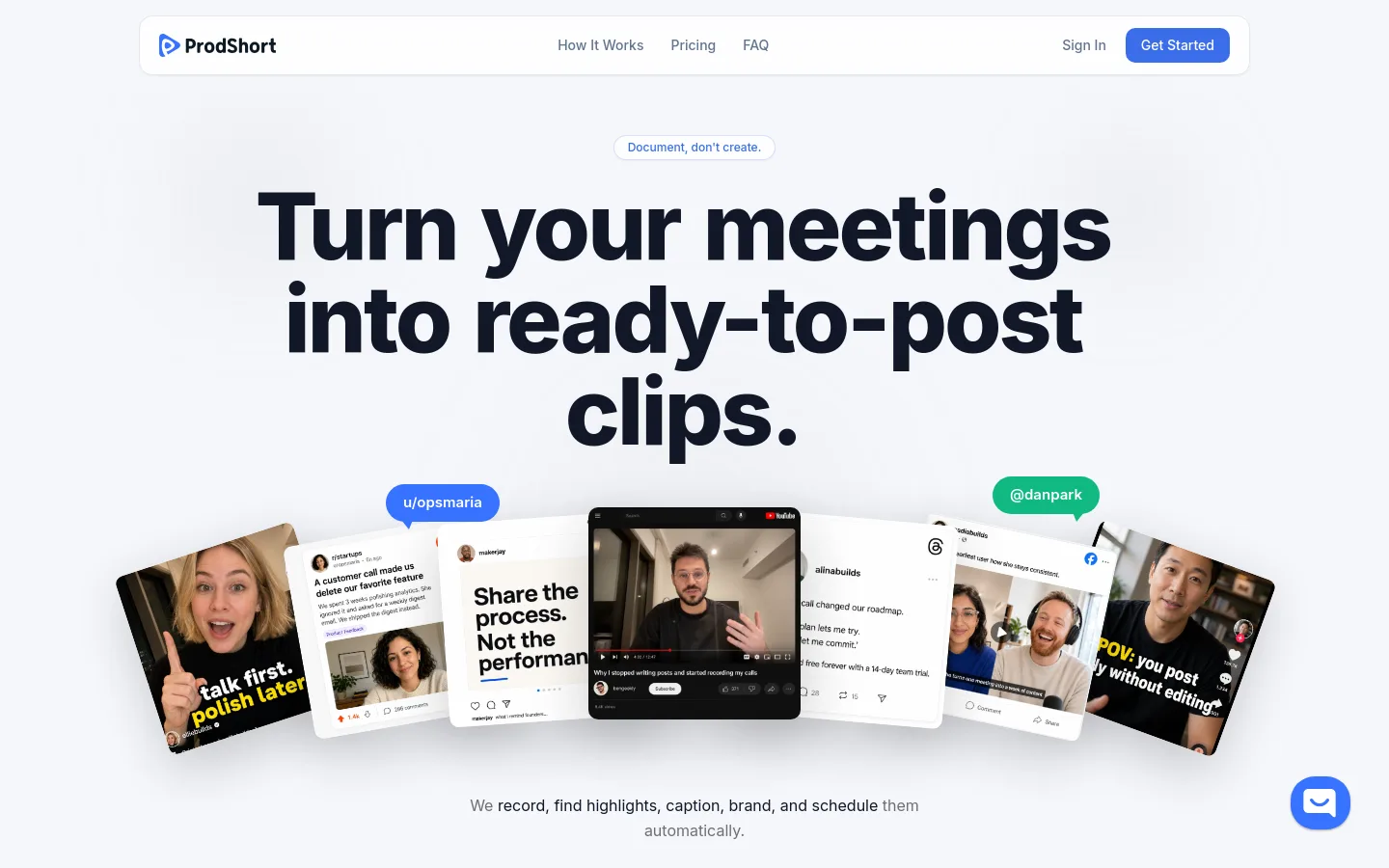 ProdShort product screenshot