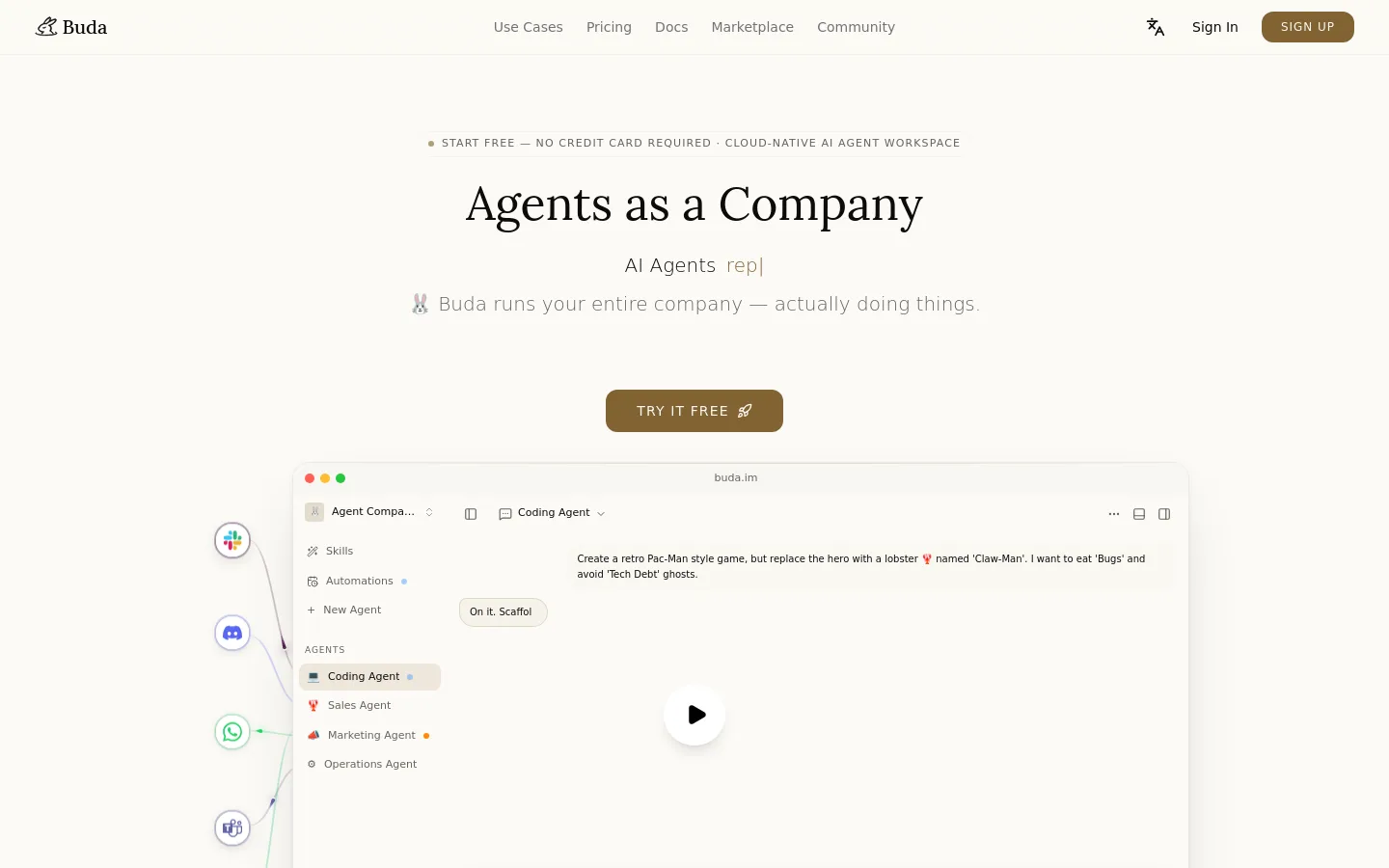 Buda product screenshot