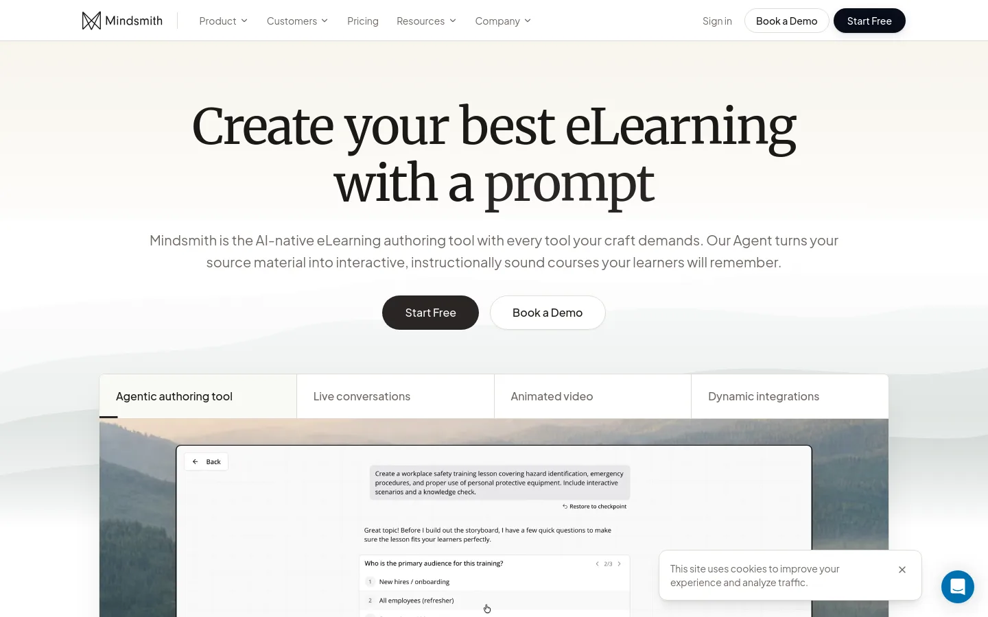 Mindsmith product screenshot