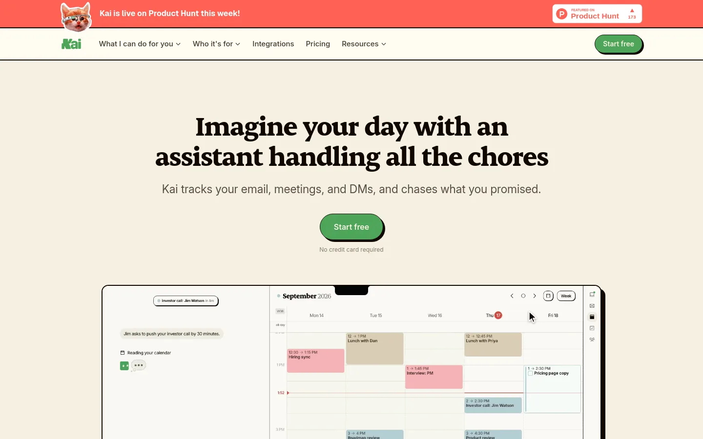Kai product screenshot