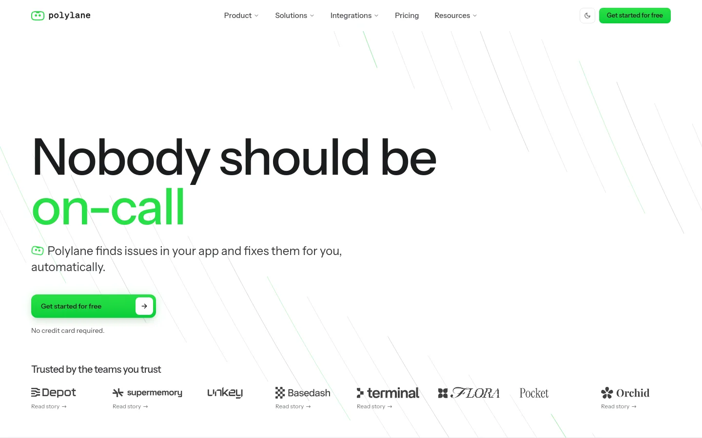 Polylane product screenshot