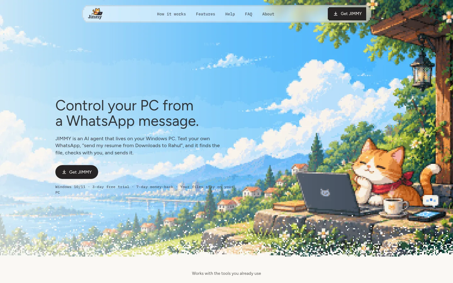 JIMMY product screenshot