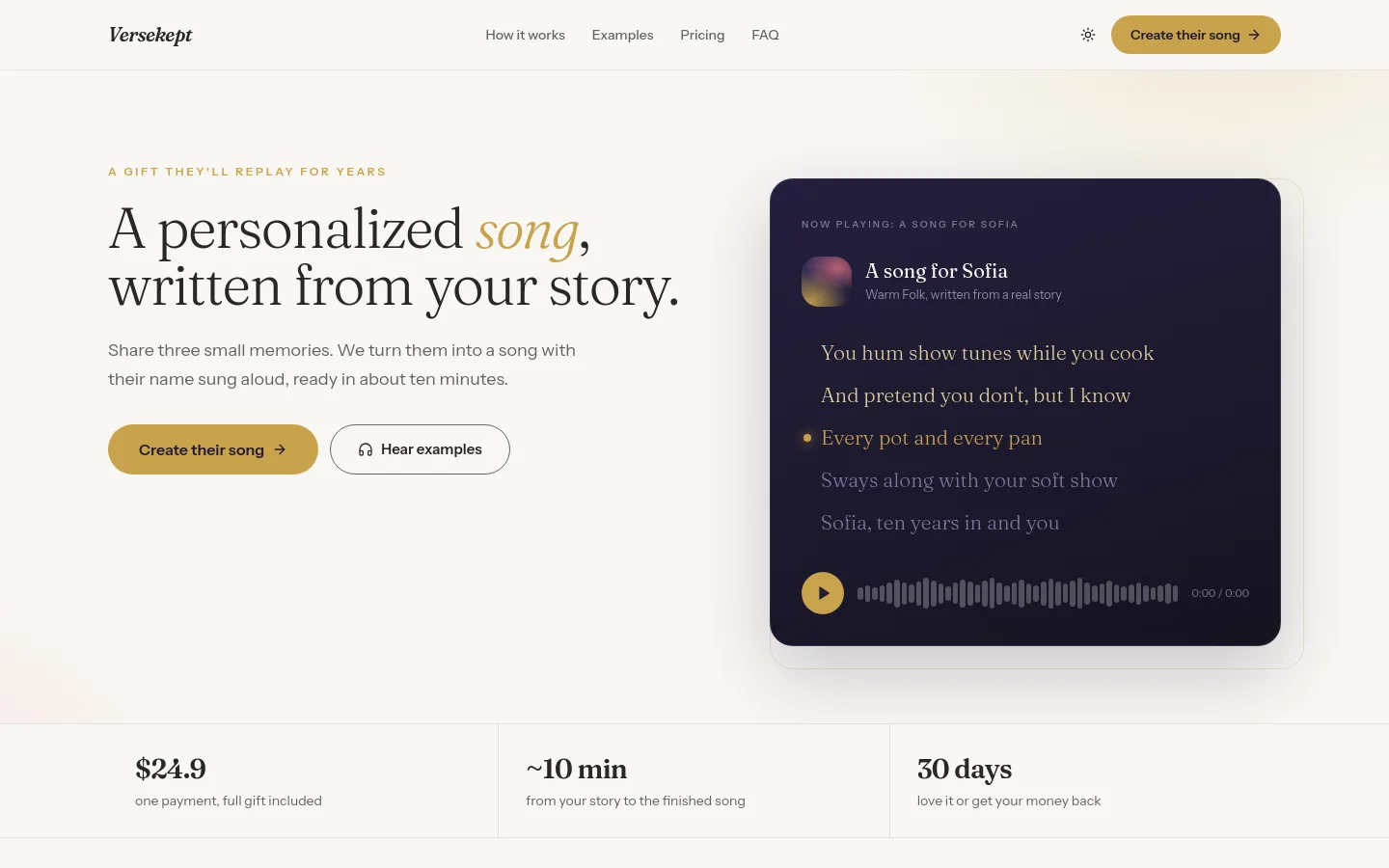 Versekept product screenshot