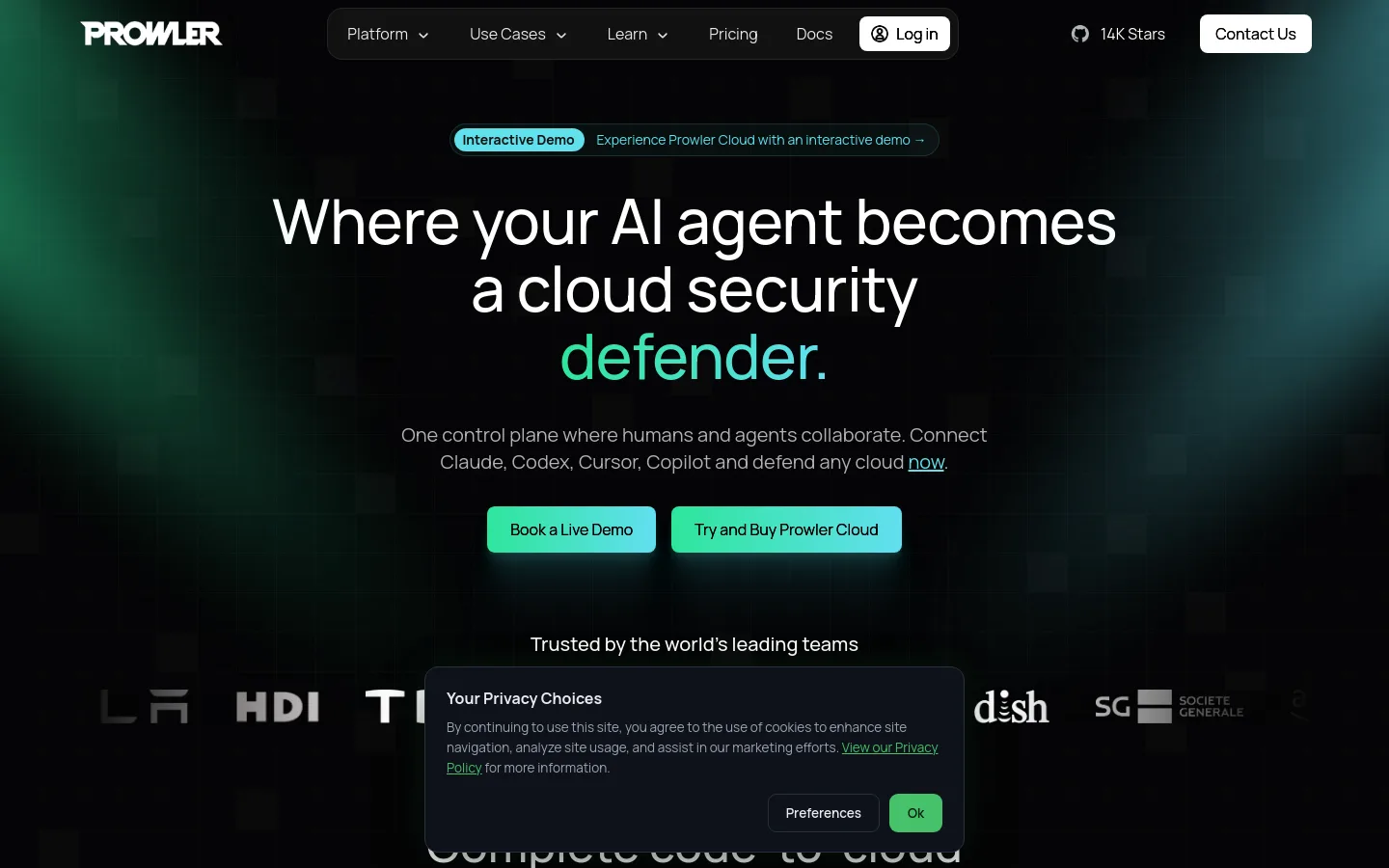 Prowler product screenshot