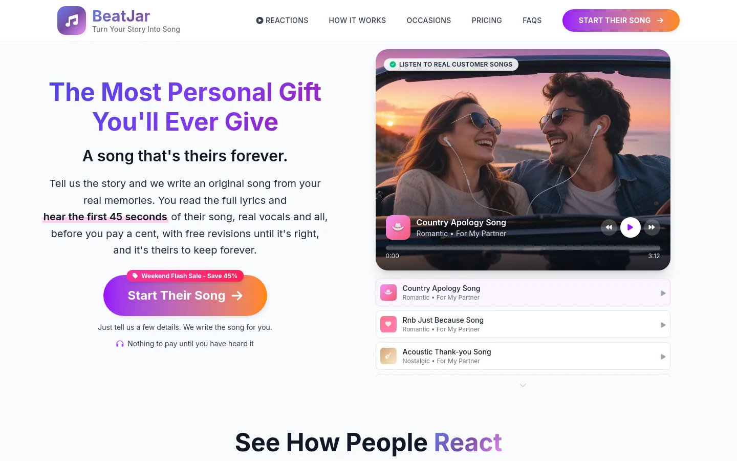 BeatJar product screenshot