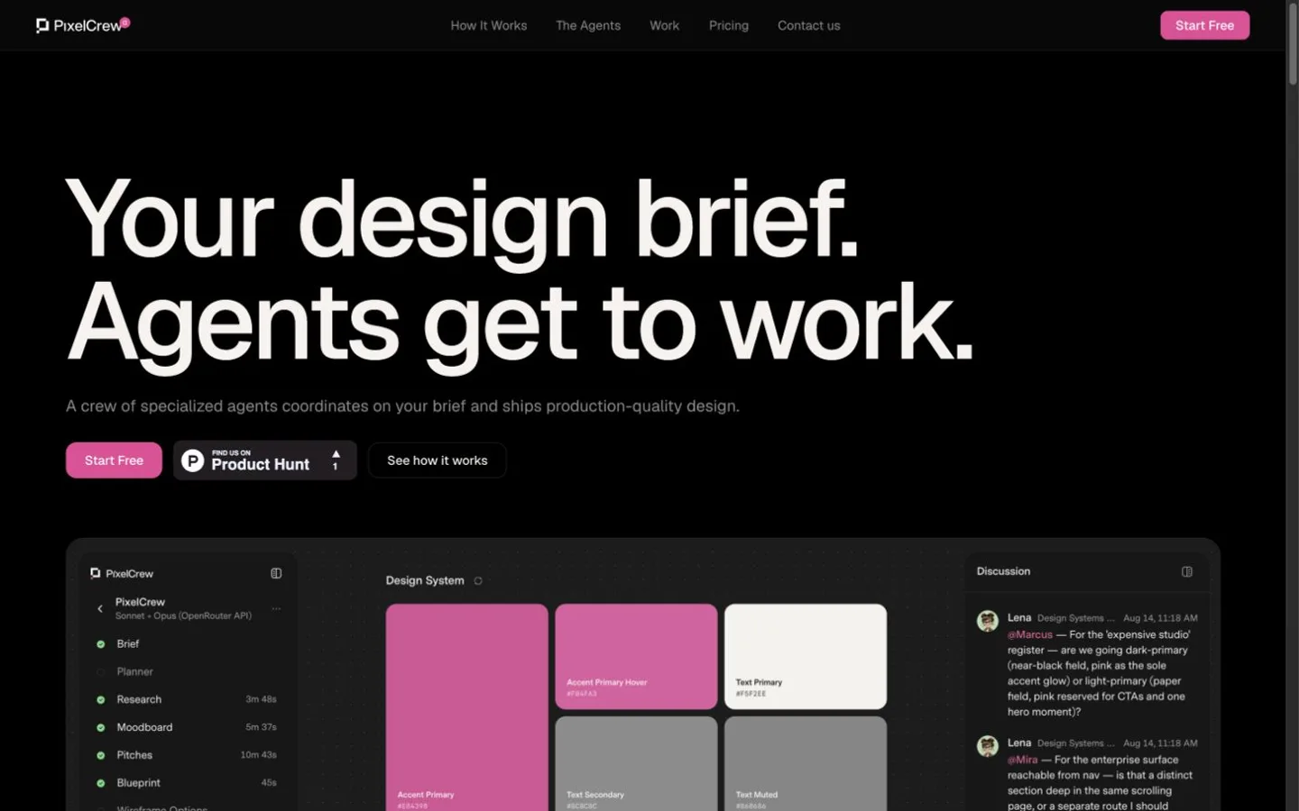 PixelCrew product screenshot