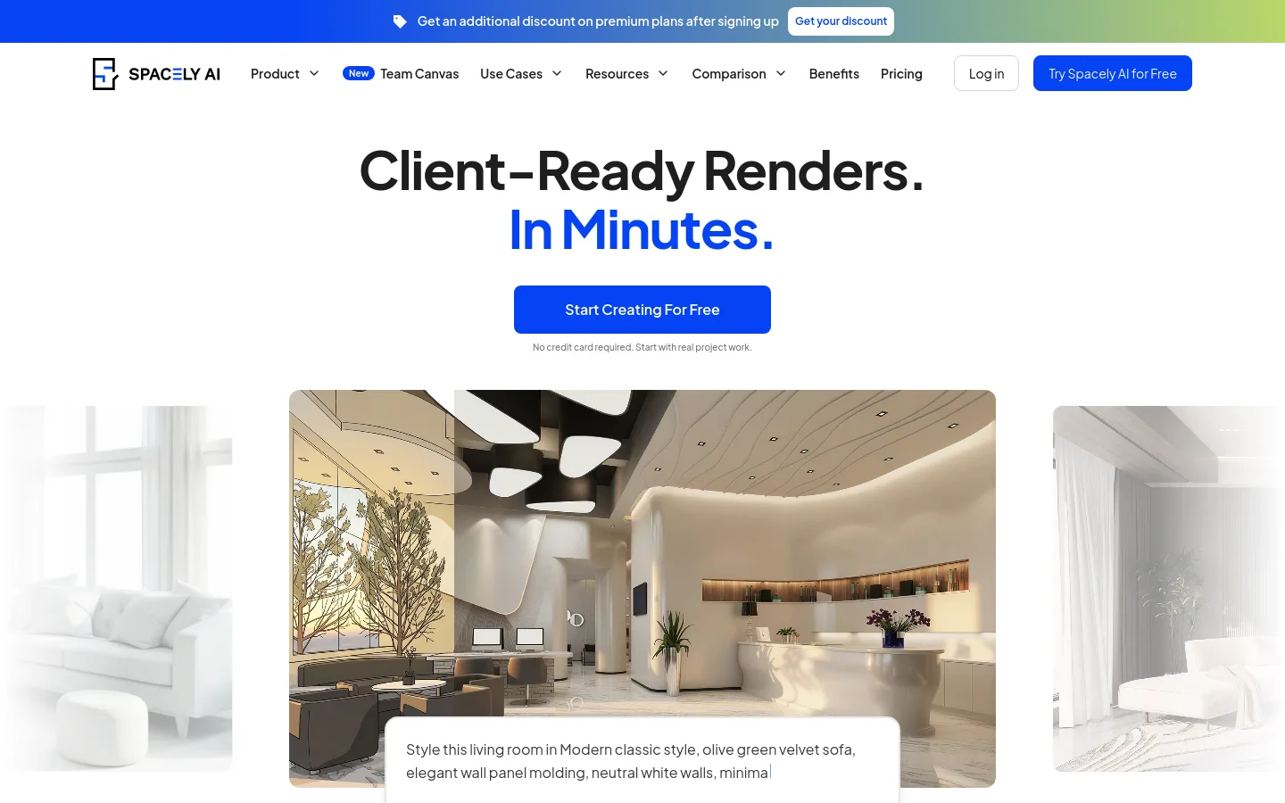 Spacely AI product screenshot
