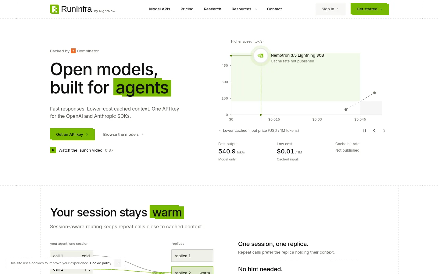RunInfra product screenshot