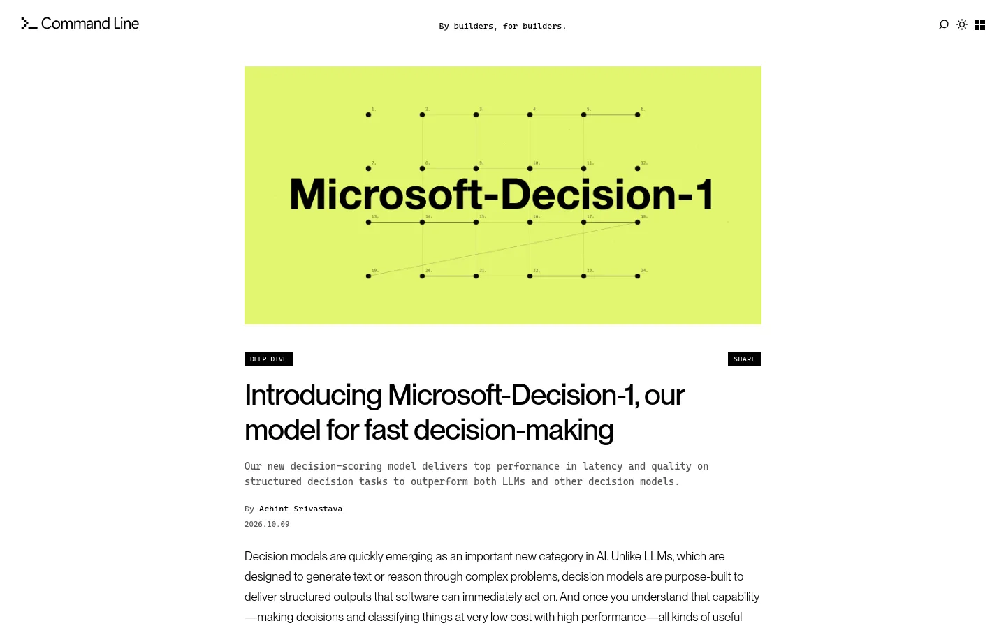 Microsoft-Decision-1 product screenshot