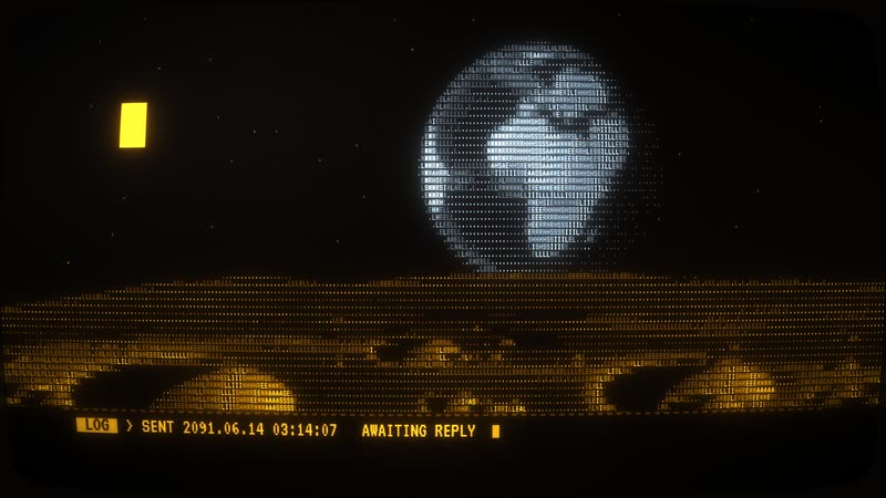 ASCII / CRT Terminal style: Tranquility.log