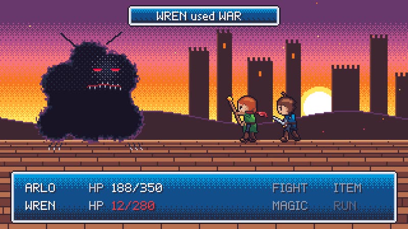 16-bit Pixel RPG style: The Last Save Point