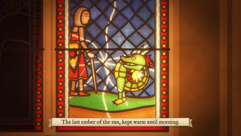 Stained Glass style: The Dragon of the East Window